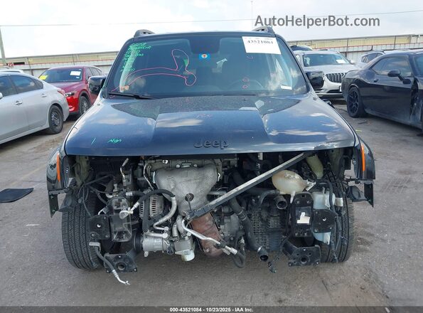 ZACNJABB1LPL01864 2020 JEEP RENEGADE Black Սալոնի հետևի տեսք