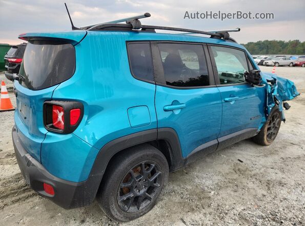 ZACNJABB2LPL21007 2020 JEEP RENEGADE Blue Trasero derecho