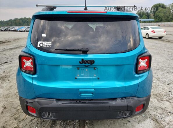 ZACNJABB2LPL21007 2020 JEEP RENEGADE Blue Vista trasera