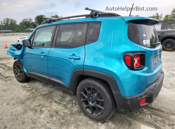 ZACNJABB2LPL21007 2020 JEEP RENEGADE Blue Trasero izquierdo