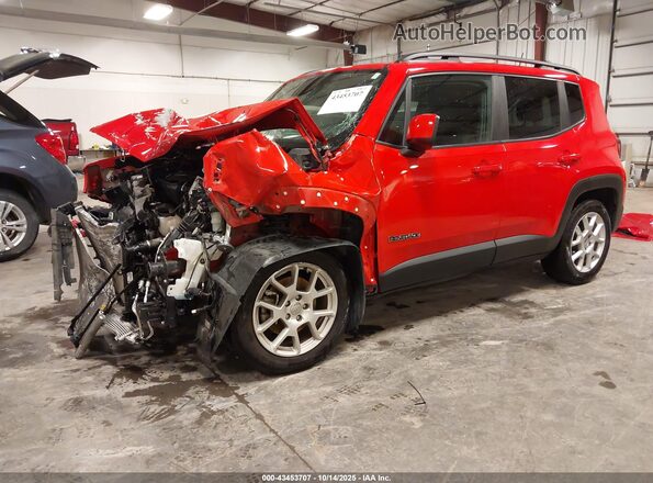 ZACNJABB3LPL31402 2020 JEEP RENEGADE Красный Передняя левая четверть