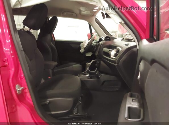 ZACNJABB3LPL31402 2020 JEEP RENEGADE Красный Вид салона спереди