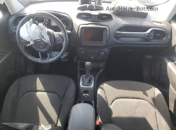 ZACNJABB3LPL41427 2020 JEEP RENEGADE Black Dashboard view