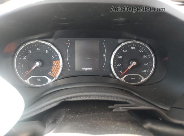 ZACNJABB3LPL41427 2020 JEEP RENEGADE Black Instrument cluster view