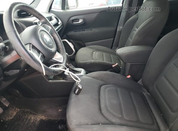 ZACNJABB4LPL21607 2020 JEEP RENEGADE Black Vista interior delantera