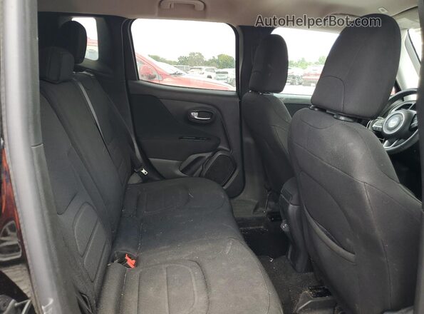 ZACNJABB4LPL21607 2020 JEEP RENEGADE Black Vista interior trasera