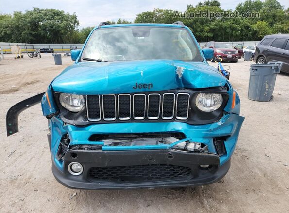 ZACNJABB5LPL78995 2020 JEEP RENEGADE Blue Vista frontal