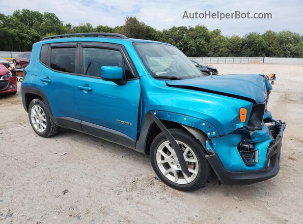 ZACNJABB5LPL78995 2020 JEEP RENEGADE Blue Delantero derecho
