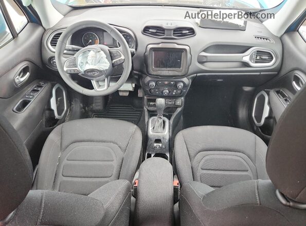 ZACNJABB5LPL78995 2020 JEEP RENEGADE Blue Vista del salpicadero