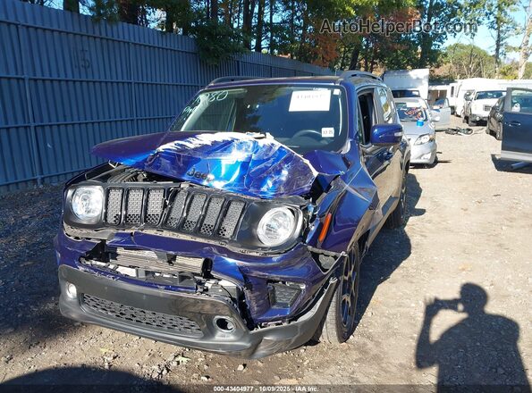 ZACNJABB5LPL93027 2020 JEEP RENEGADE Blue Vista frontal