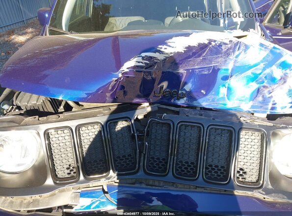 ZACNJABB5LPL93027 2020 JEEP RENEGADE Blue Vista trasera