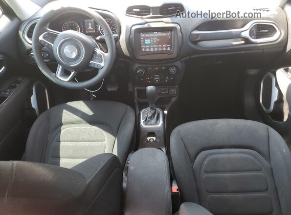 ZACNJABB6LPL04565 2020 JEEP RENEGADE Black Առջևի վահանակի տեսք