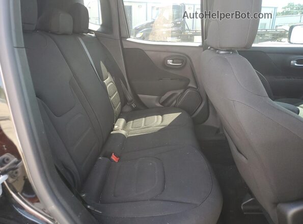ZACNJABB6LPL04565 2020 JEEP RENEGADE Black Սալոնի հետևի տեսք