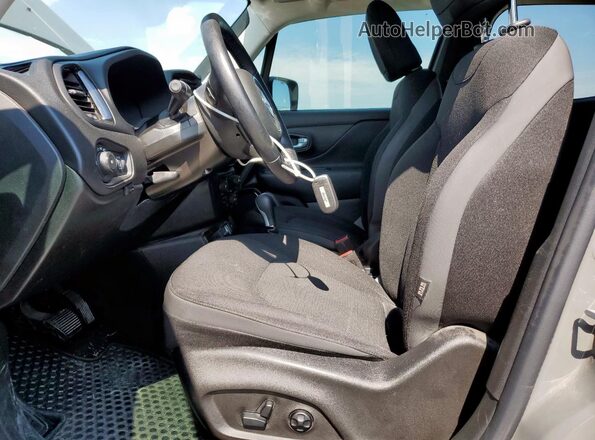 ZACNJABB6LPL08518 2020 JEEP RENEGADE Серый Вид салона спереди