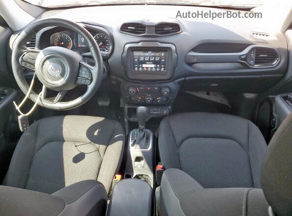 ZACNJABB6LPL08518 2020 JEEP RENEGADE Серый Вид панели приборов