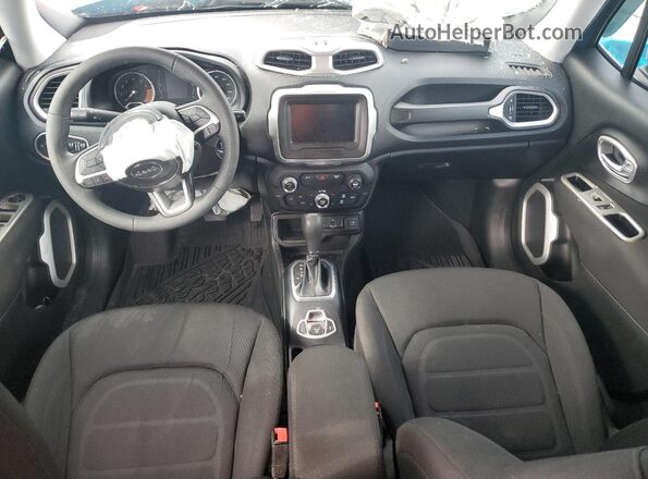 ZACNJABB7KPK88343 2019 JEEP RENEGADE Blue Widok zestawu wskaźników