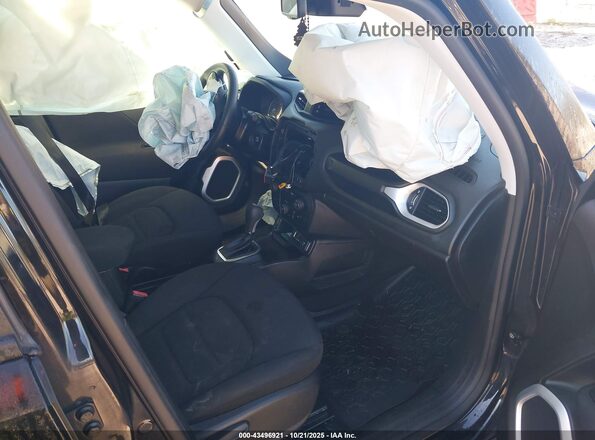 ZACNJABB7LPL87052 2020 JEEP RENEGADE Black წინა სალონის ხედი
