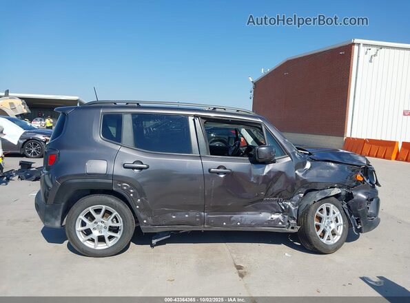 ZACNJABB8KPK79618 2019 JEEP RENEGADE Gray Вид задньої частини салону