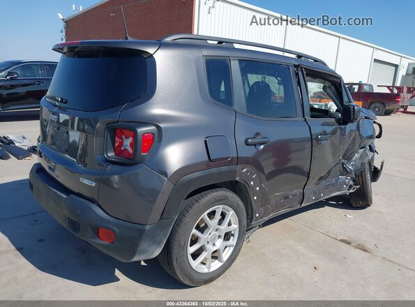 ZACNJABB8KPK79618 2019 JEEP RENEGADE Gray Задня права чверть