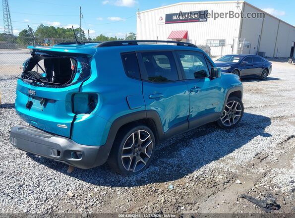 ZACNJABB8LPL11100 2020 JEEP RENEGADE Blue Tył prawy