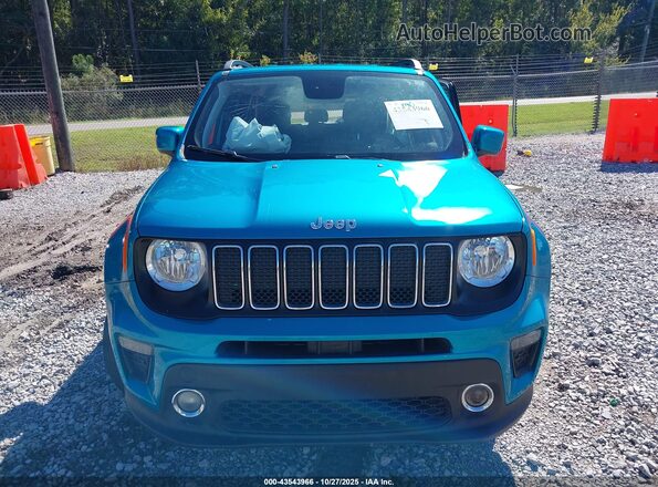 ZACNJABB8LPL11100 2020 JEEP RENEGADE Blue Widok zestawu wskaźników