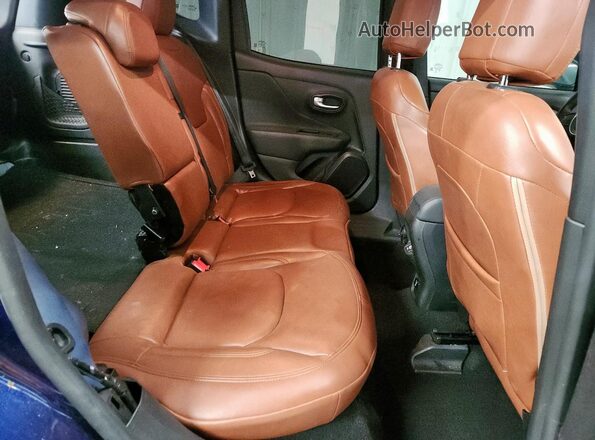 ZACNJABB8LPL34151 2020 JEEP RENEGADE Blue Widok wnętrza z tyłu