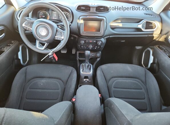 ZACNJABBXLPL56636 2020 JEEP RENEGADE Синий Вид панели приборов