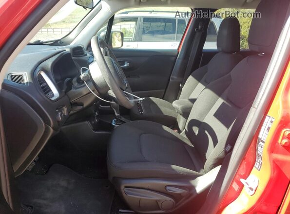 ZACNJBAB0LPL52134 2020 JEEP RENEGADE Red Front interior view