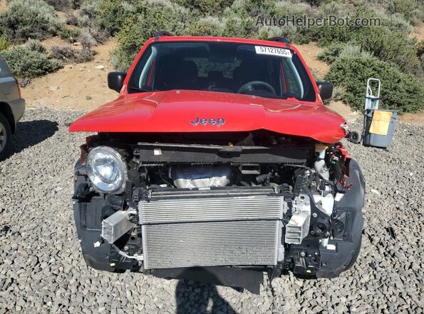 ZACNJBAB0LPL52134 2020 JEEP RENEGADE Red Front view