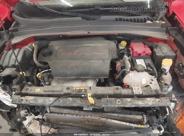 ZACNJBAB1KPK18943 2019 JEEP RENEGADE Red უკანა ხედი