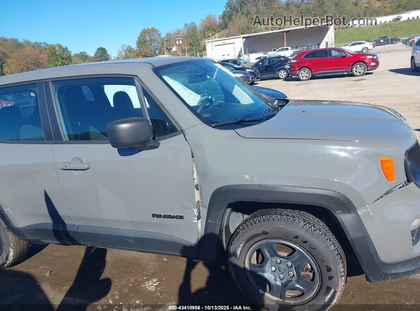 ZACNJBAB3LPL08757 2020 JEEP RENEGADE Gray Widok wnętrza 360 stopni