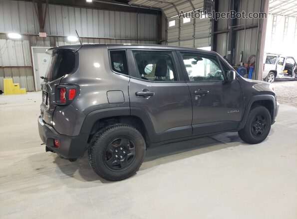 ZACNJBAB8KPJ97024 2019 JEEP RENEGADE Gray უკანა მარჯვენა