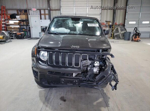 ZACNJBAB8KPJ97024 2019 JEEP RENEGADE Gray წინა ხედი
