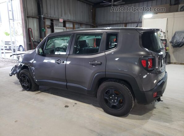 ZACNJBAB8KPJ97024 2019 JEEP RENEGADE Gray უკანა მარცხენა