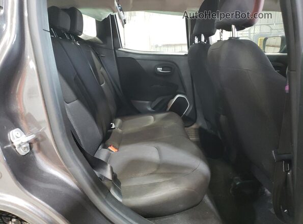ZACNJBAB8KPJ97024 2019 JEEP RENEGADE Gray უკანა სალონის ხედი