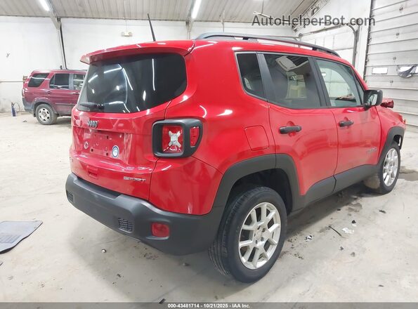 ZACNJBAB9LPL14501 2020 JEEP RENEGADE Красный Задняя правая четверть