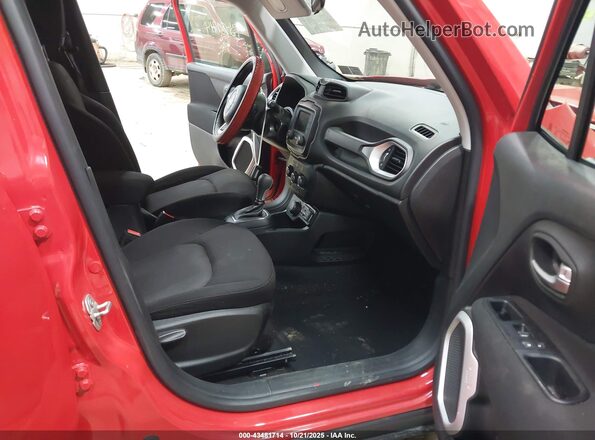 ZACNJBAB9LPL14501 2020 JEEP RENEGADE Красный Вид салона спереди