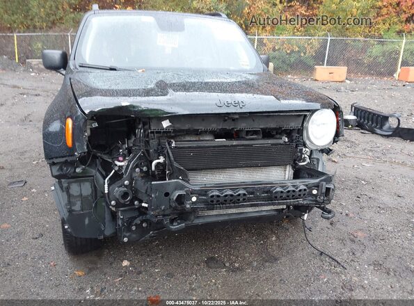 ZACNJBABXLPL53159 2020 JEEP RENEGADE Black უკანა სალონის ხედი