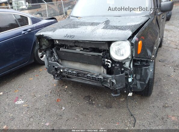 ZACNJBABXLPL53159 2020 JEEP RENEGADE Black წინა ხედი