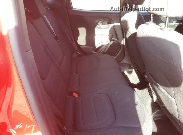ZACNJBB12KPK42867 2019 JEEP RENEGADE Красный Вид задней части салона