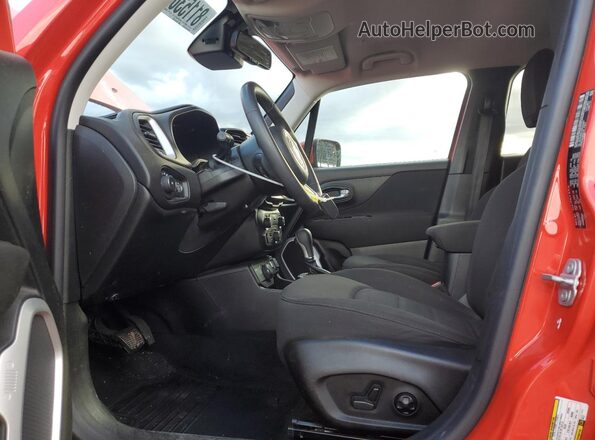 ZACNJBB12KPK42867 2019 JEEP RENEGADE Красный Вид салона спереди
