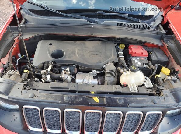 ZACNJBB12KPK42867 2019 JEEP RENEGADE Красный Вид подкапотного пространства