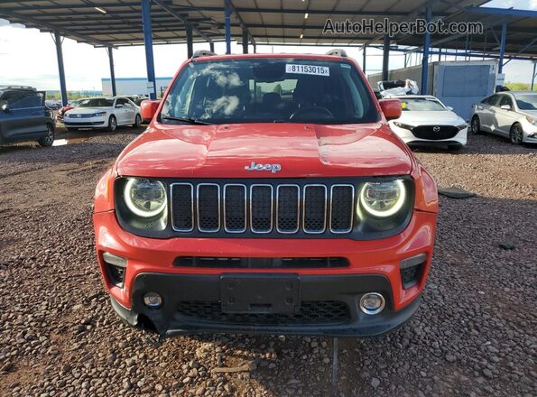 ZACNJBB12KPK42867 2019 JEEP RENEGADE Красный Вид спереди