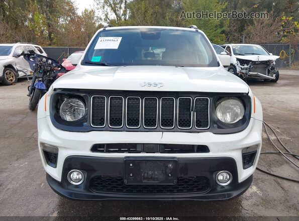 ZACNJBBB0KPJ97632 2019 JEEP RENEGADE White Widok zestawu wskaźników