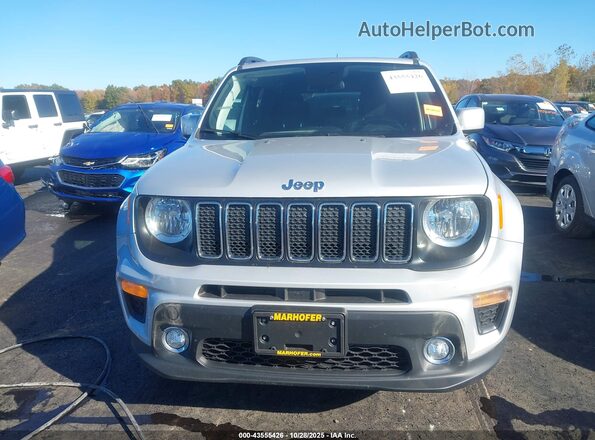 ZACNJBBB0LPL21349 2020 JEEP RENEGADE Silver Սարքավորումների վահանակի տեսք