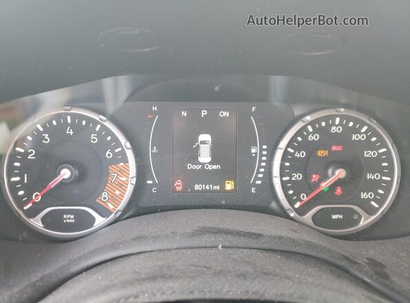 ZACNJBBB0LPL62936 2020 JEEP RENEGADE Black Սարքավորումների վահանակի տեսք