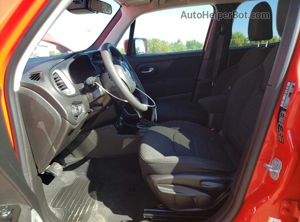 ZACNJBBB2LPL89815 2020 JEEP RENEGADE Красный Вид салона спереди
