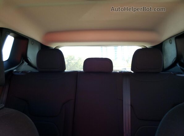 ZACNJBBB2LPL89815 2020 JEEP RENEGADE Красный Вид задних сидений