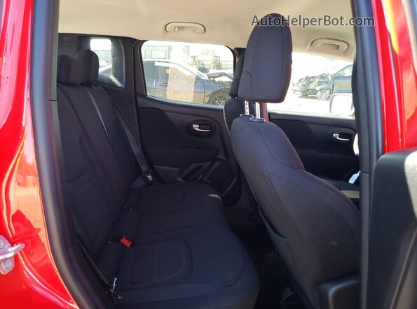 ZACNJBBB2LPL89815 2020 JEEP RENEGADE Красный Вид задней части салона