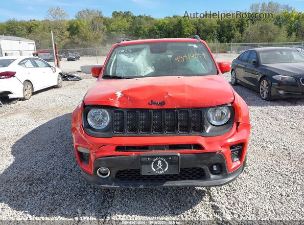 ZACNJBBB3LPL65037 2020 JEEP RENEGADE Orange Սարքավորումների վահանակի տեսք